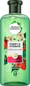 Šampon Herbal Essences Purify and Hydrate Strawberry & Mint 400 ml