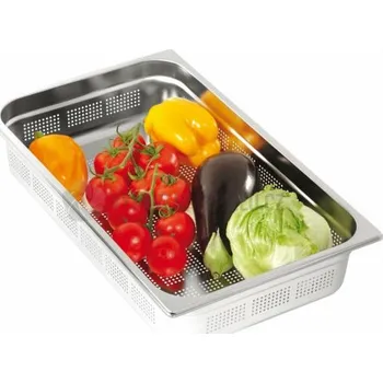 GN 1/1 (h,100 mm) nerezová děrovaná 3160110