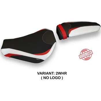 Moto sedlo TPZ Italia Potah sedla MV Agusta F4 (10-20) Gray special color model potah sedla: s logem 5RDW (red-white)