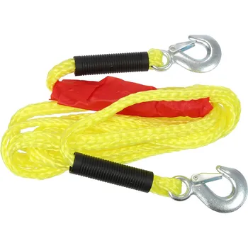 Vázací drát lano tažné s karabinami, zatížitelnost v tahu 3t - 100-05613