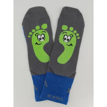 Sport Dětské SLABÉ BAREFOOTOVÉ ponožky Voxx - 6 barev velikost/rozměry: 35-38, barvy a vzory Voxx: modrá