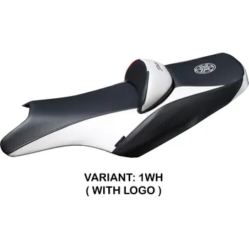 Moto sedlo TPZ Italia Potah sedla Yamaha T-Max (08-16) Rosario model potah sedla: s logem 2BE (blue)