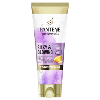 Pantene Pro-V Miracles Silky & Glowing balzám na vlasy 200 ml