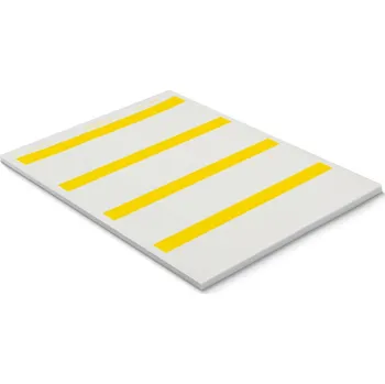 Samolepící etiketa Partex PWL2513037D9SM omotávací štítky 25x37 mm, bílé A4, 10x56ks