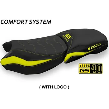 Moto sedlo TPZ Italia Potah sedla BMW R 1250 GS Adventure (19-24) Mapello comfort model potah sedla: bez loga 2YL (yellow)