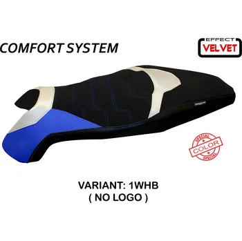 Moto sedlo TPZ Italia Potah sedla Honda X-ADV (17-20) Swiss special color velvet comfort model potah sedla: bez loga 2WHR (white-red)