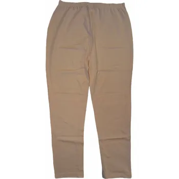 Dívčí bavlněné světle růžové legíny 152