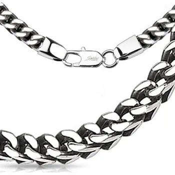 Řetízek Pánský ocelový řetěz, tl. 5 mm, délka 60 cm