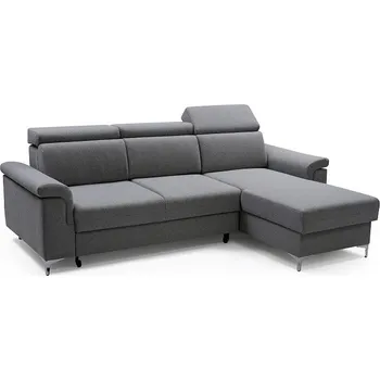 Obývací stěna Sedací souprava rohová Vermont popelavá