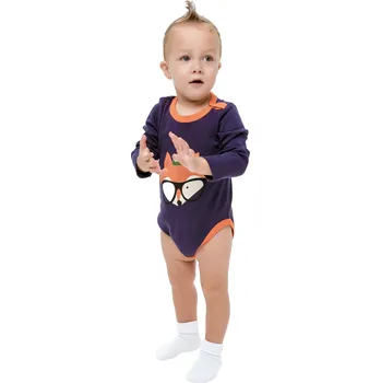 Kojenecký body Kojenecké body - WINKIKI WNB 92530, šedomodrá Barva: Modrá tmavě, Velikost: 74