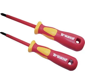 Šroubovák šroubováky PlusMinus PZ1 - PZ2, na svorkovnice, VDE do 1000 V, sada 2 díly - 100-02169