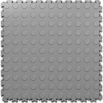 vinylová podlaha Speciální podlaha FORTELOCK Industry Penízky Šedá