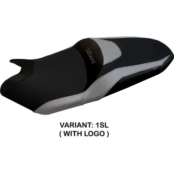 Moto sedlo TPZ Italia Potah sedla Yamaha T-Max (17-21) Milano 3 model potah sedla: bez loga 6BL (black)