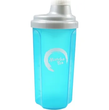 Kyosun Matcha tea šejkr modrý 0,5 l (M500)