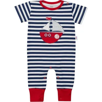 Kojenecký overall NEW BABY Klučičí letní overal New Baby Marine Vel. 56 (0-3m)