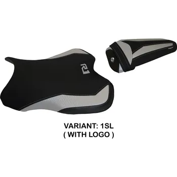 Moto sedlo TPZ Italia Potah sedla Yamaha R1 (15-25) Bilbao 2 model potah sedla: s logem 7BL (black)