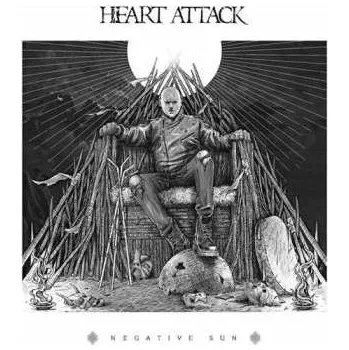 Zahraniční hudba LP Heart Attack: Negative Sun LTD | CLR 2022 Coloured White/black Marble White & Black Marbled Vinyl Limited Edition