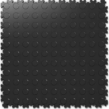vinylová podlaha Speciální podlaha FORTELOCK Industry Penízky Černá