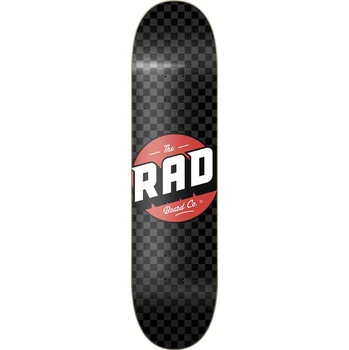 Skateboardová deska skateboardová deska Rad Checker - Black/Gray 7.75