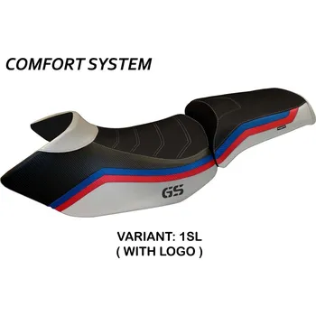 Moto sedlo TPZ Italia Potah sedla BMW R 1200 GS (05-12) Lione 1 comfort model potah sedla: bez loga 1SL (silver)