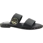 MEXX Dámské kožené černé pantofle MXCY009101W-1000-255 Velikost 37