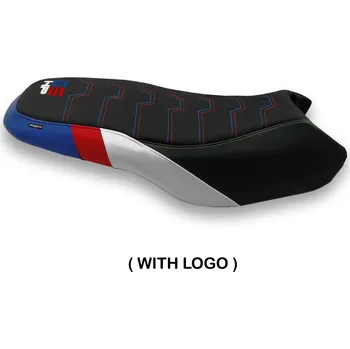 Moto sedlo TPZ Italia Potah sedla BMW R 1200/1250 GS Rallye (17-24) Magherno model potah sedla: s logem 1HP (HP color)