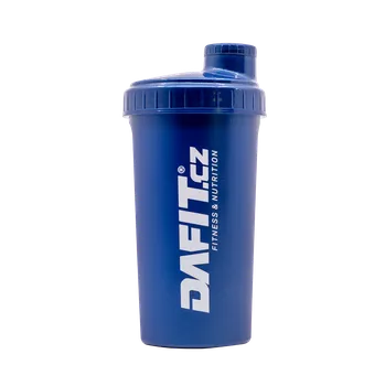 Dafit Šejkr 700 ml navy modrá, bílé logo