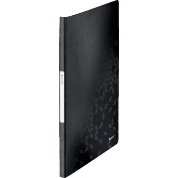 Archivační box Katalogová kniha Leitz WOW, 20 kapes, černá