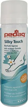 Kosmetika na nohy Pedag Silky Touch antibakteriální deodorant na nohy proti oděrkám a puchýřům 75 ml