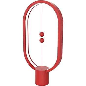 Lampička Lampa stolní ALLOCACOC Heng Balance Lamp Ellipse Plastic DH0075RD