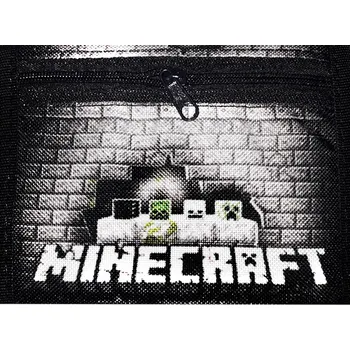 Peněženka Peněženka Minecraft černá Barva: jet black