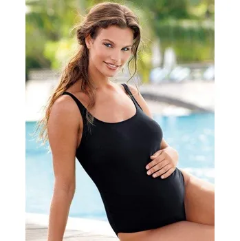 Dámská móda ANITA-těhotenské plavky jednodílné Anita 9570 červené AKCE DOPRODEJ!! Velikost: 42 C