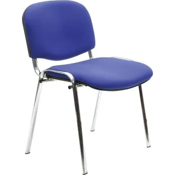 Konferenční židle Iso chrom čalouněná Alba Barva: červená