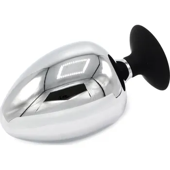 Anální kolík Kiotos Steel Anal Plug BIG-S Sucker 80mm