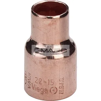 rozdělovač topení Nátrubek Cu pájecí 5240 redukovaný A/A 35 x 22 mm, 5240 035022000