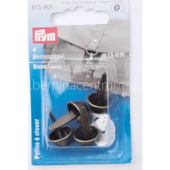 PRYM Kovové nožičky k taškám, sada 4ks staromosaz