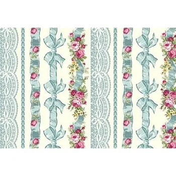 Quilt Gate 2420-13C japonská květovaná vícebarevná bavlněná látka patchwork