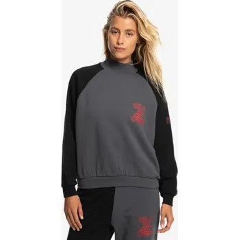 Dámská mikina MIKINA QUIKSILVER UPSIDE DOWN FLEECE WMS - šedá - L + při osobním odběru 1 282 Kč