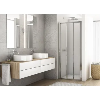 Sprchové dveře D22S3 - třídílné posuvné dveře 120 cm D22S312050