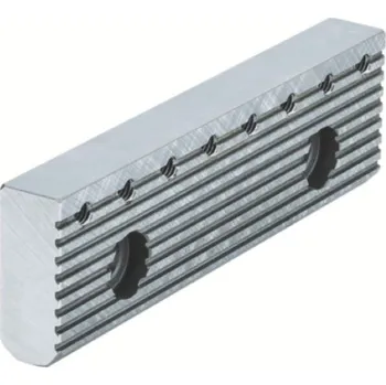 Svěrák Vroubkovaná čelist RÖHM SGNA, 113 mm s nastavitelným dorazem