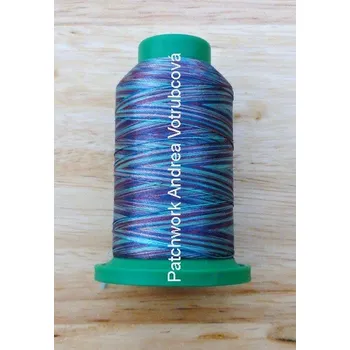 Nit Amann Isacord 40 Multicolour 9970 melír nit polyester 1000m