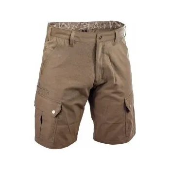 Pánské kraťasy WARMPEACE LAGEN brown S; Hnědá kraťasy + DÁREK DLE VÝBĚRU!