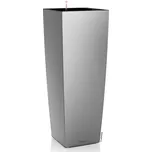 LECHUZA CUBICO PREMIUM ALTO Barva: stříbrná