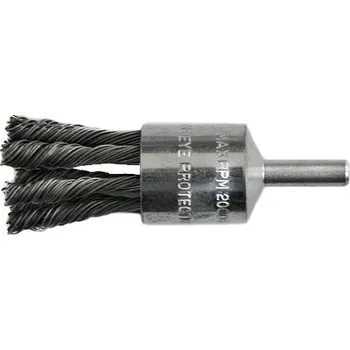 Brusný kotouč Kartáč rotační koncový copy ¤28/0,3mm trn STREND PRO