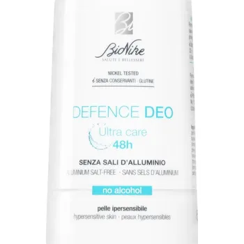 BioNike Defence Deo deodorant roll-on bez obsahu hliníkových solí pro citlivou pokožku 48h 50 ml