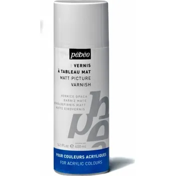 Speciální výtvarná barva Matný lak benzínový zákl. pro akryly 400 ml sprej