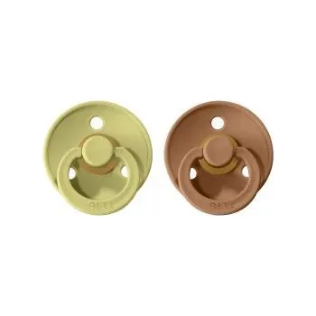 dudlíky BIBS Colour dudlíky z přírodního kaučuku 2ks vel. 2 Meadow/Earth