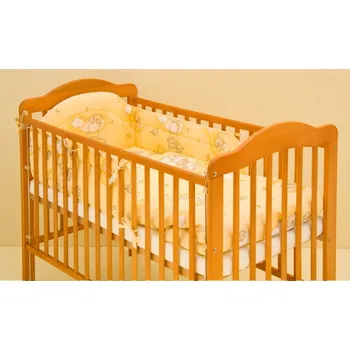 Povlečení SCARLETT souprava do postýlky 3dílná - Mráček béžová