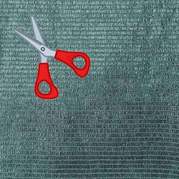 Stínicí plachta Stínící tkanina 110 g/m2, zelená, výška 1,0m - metráž (Zelená stínící tkanina – rašlový úplet)