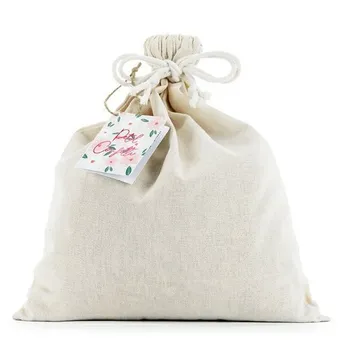 Svatební dekorace Party Deco Přírodní sušené lístky růží v bavlněném pytli 400 g